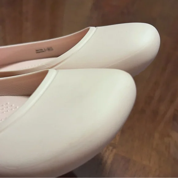 Crocs Brooklyn Mary Jane Flats Pink Quartz Ballet Slip On Comfort Shoe W8 209384 - Picture 5 of 13